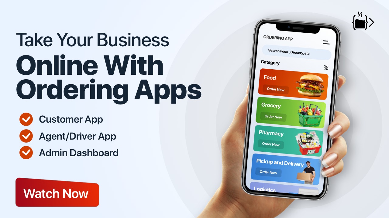 Online Ordering App Development
