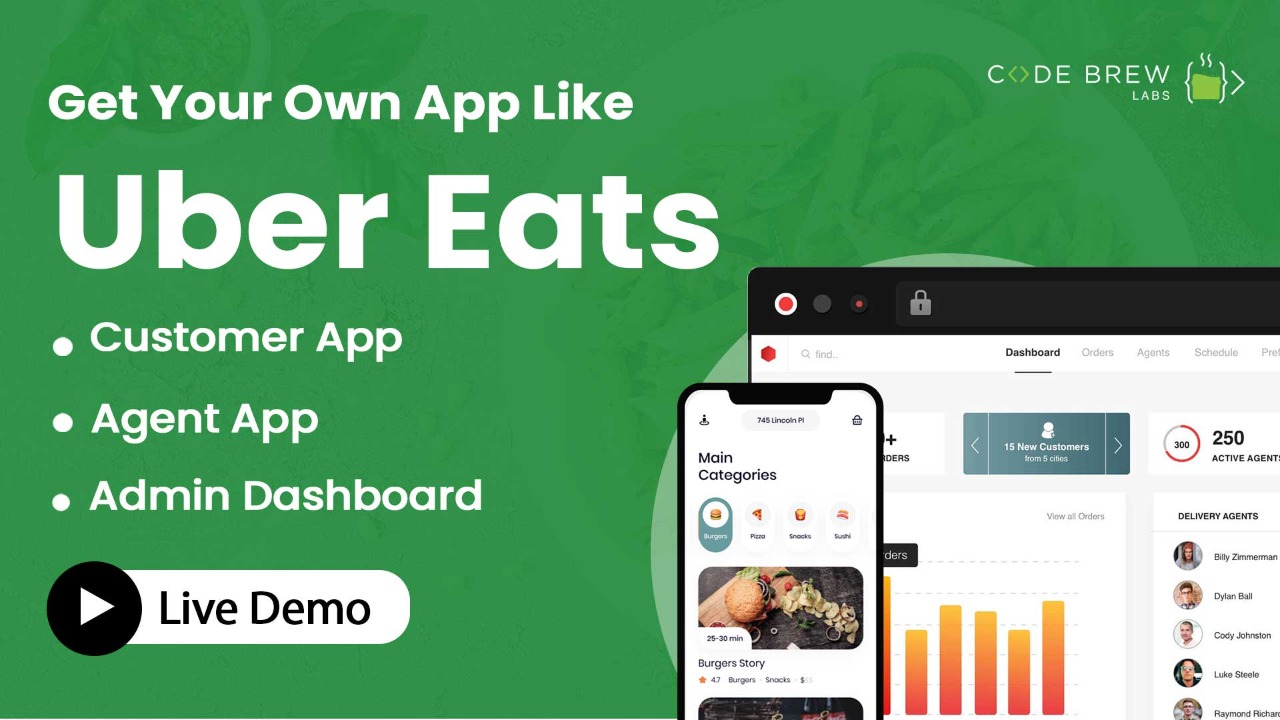 Uber Eats Clone – Live Demo