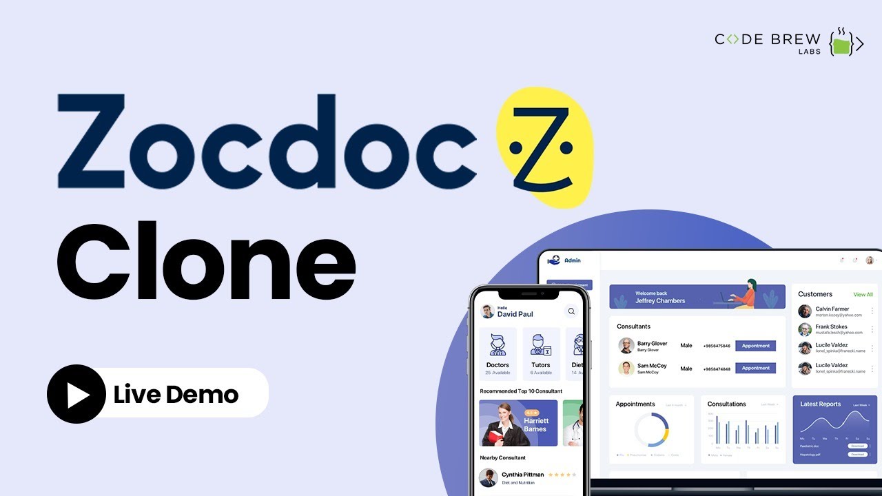 Build Your Telemedicine App Like ZocDoc